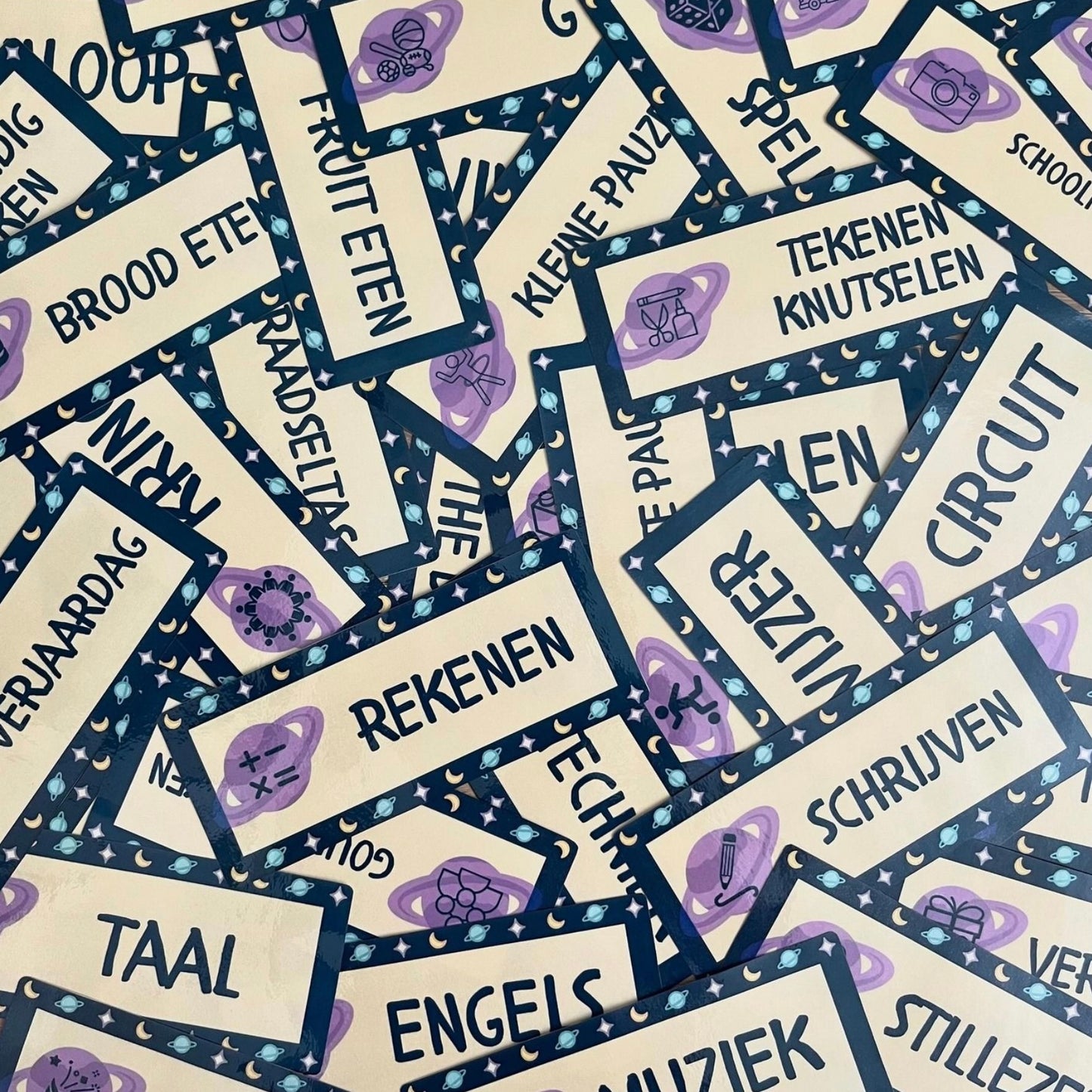 Dagritmekaarten thema ruimte