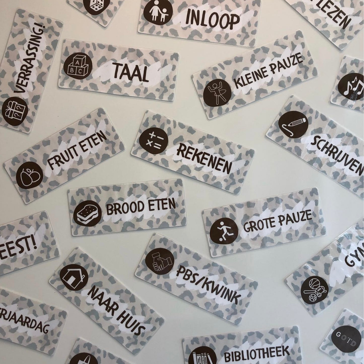 Dagritmekaarten thema Panter