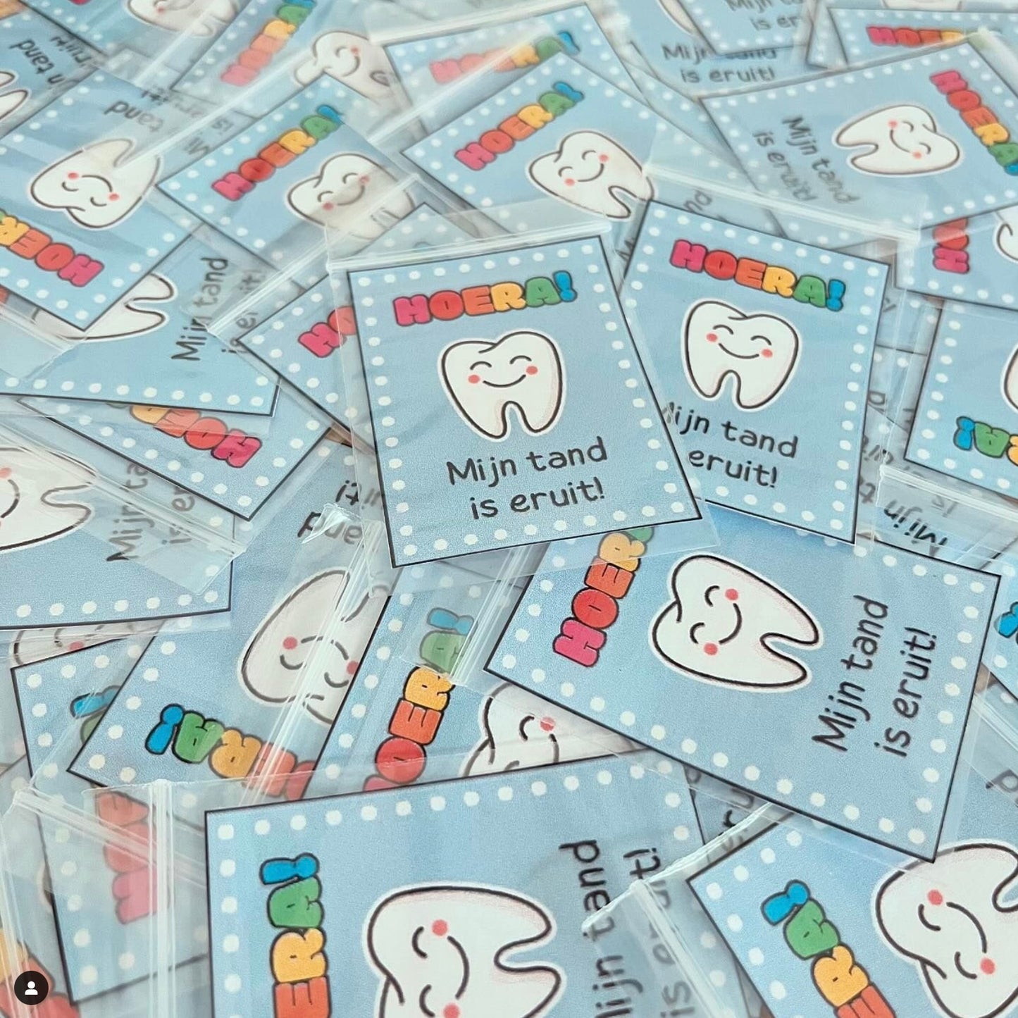 Kaartjes tand eruit