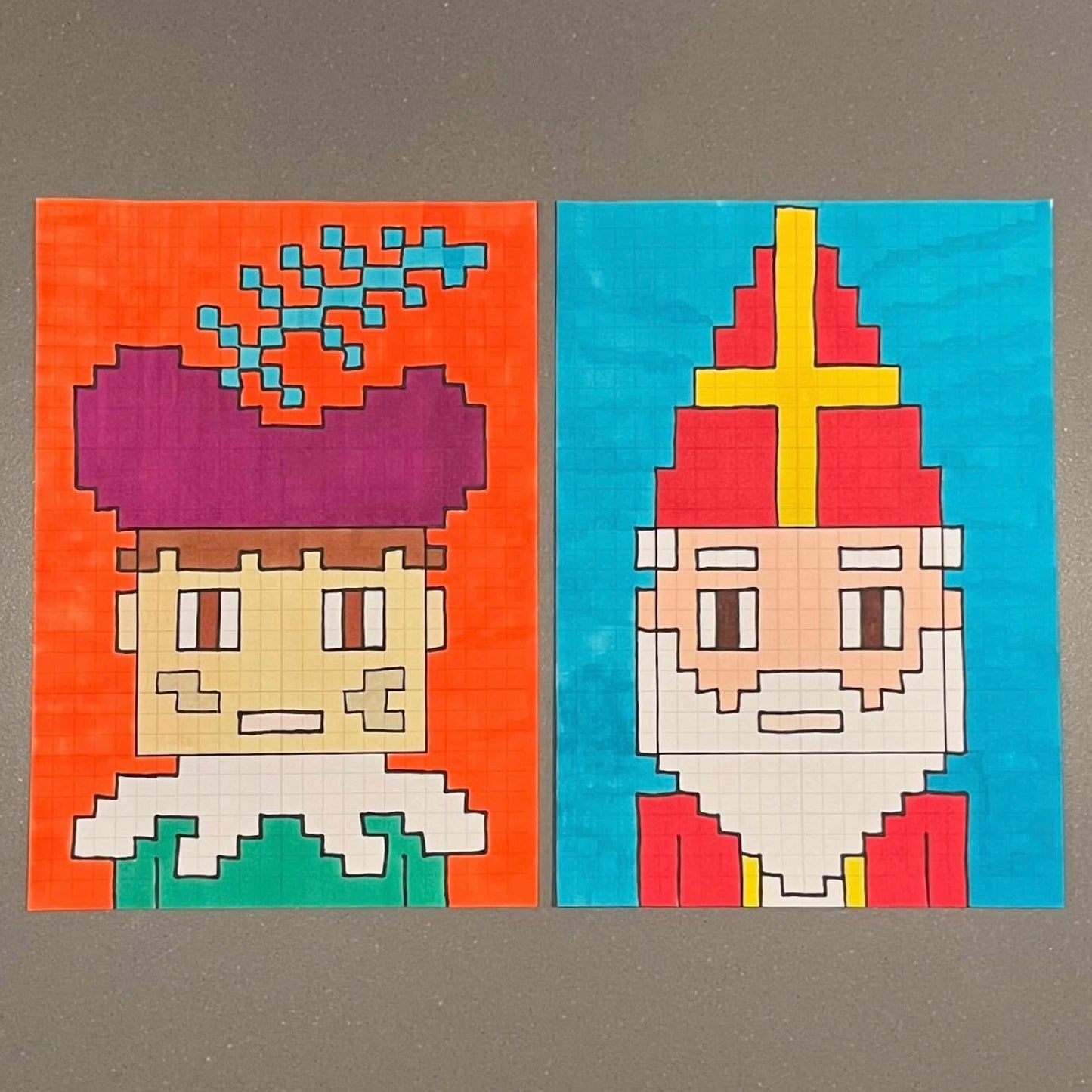 Minecraft Sint of Piet