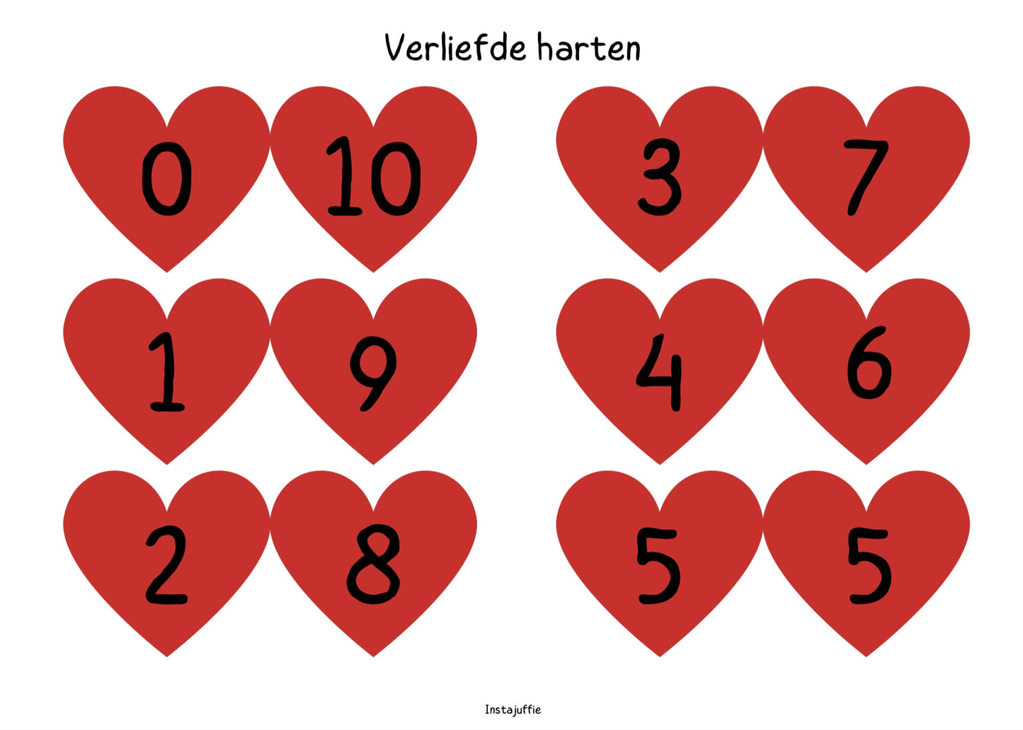Verliefde harten