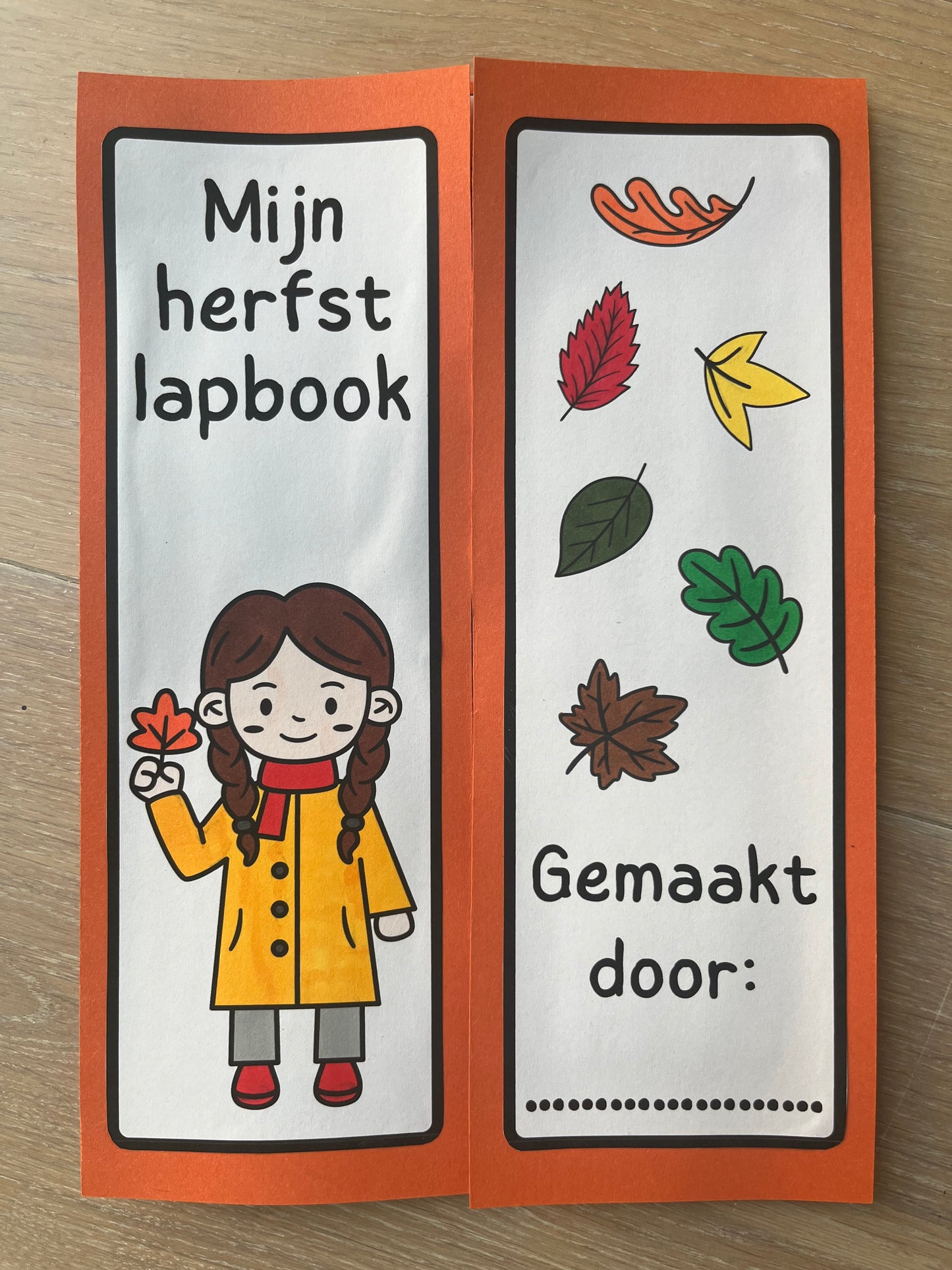 Lapbook herfst