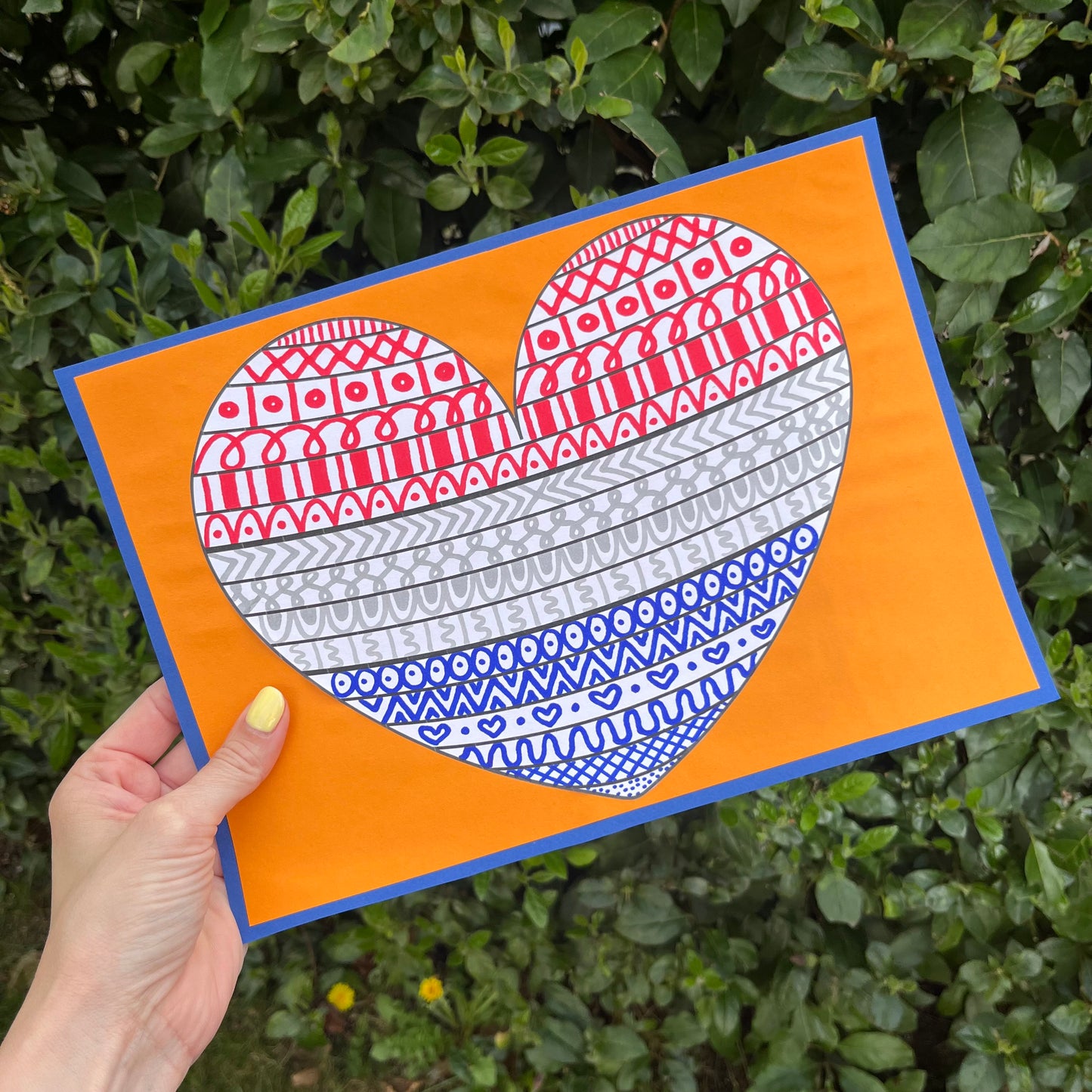 Patronen hart Koningsdag