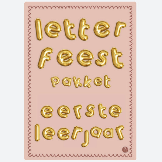 Letterfeest pakket (België)