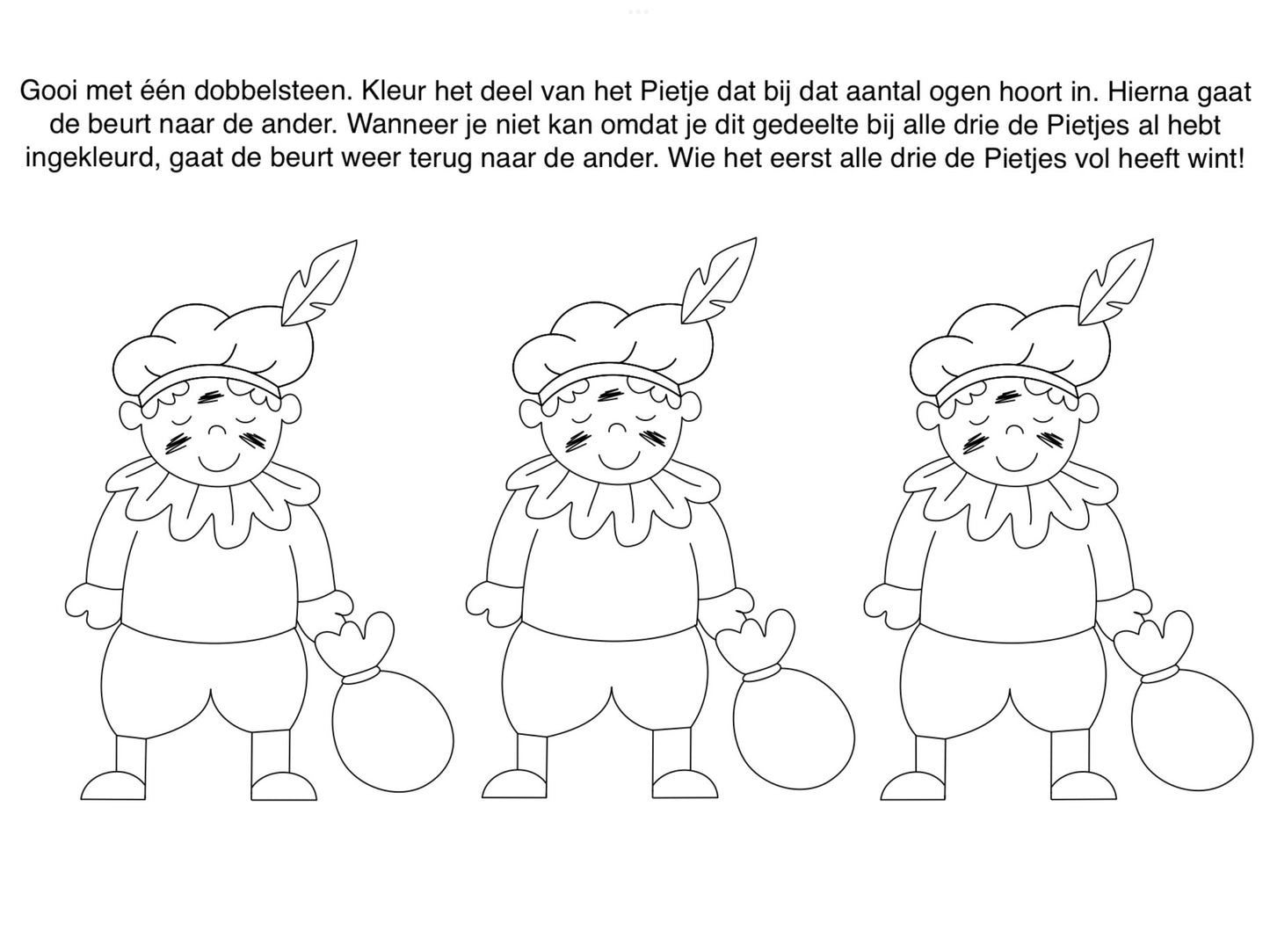 Pietjes dobbelen