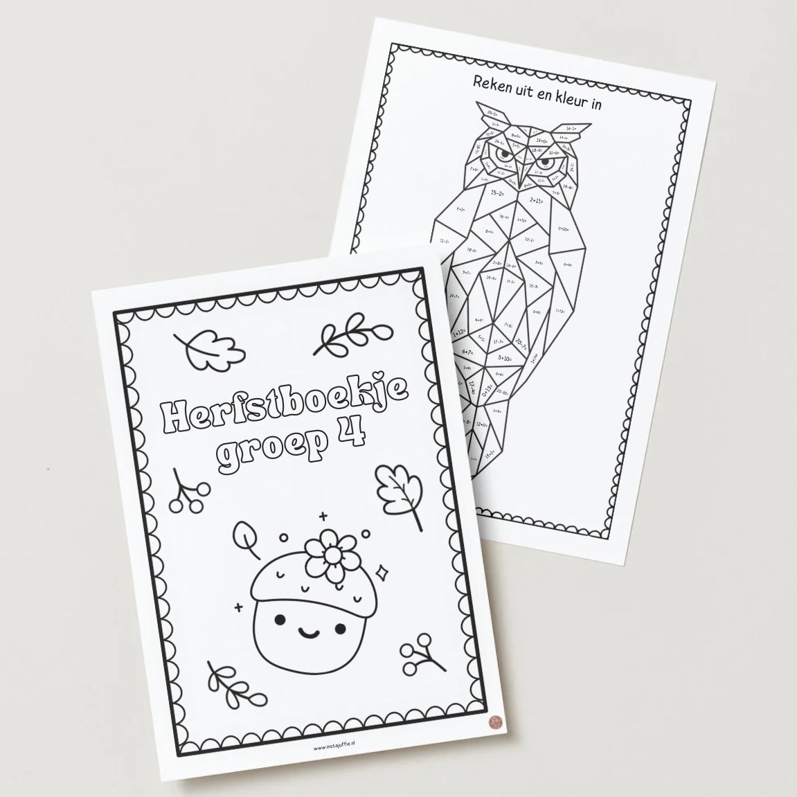 Herfstboekje groep 4