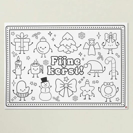 Kerst placemat