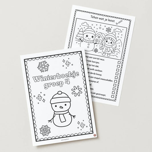 Winterboekje groep 4