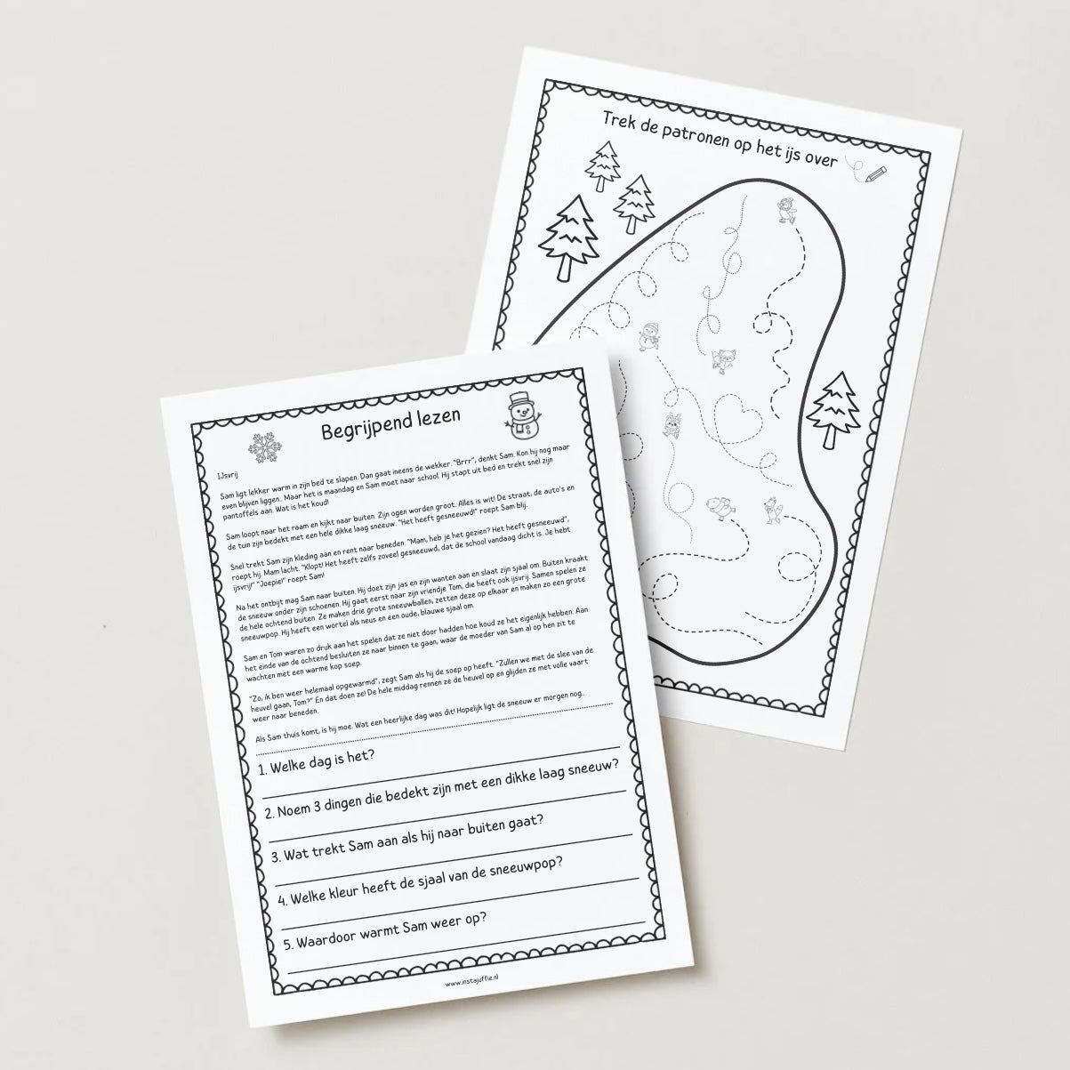 Winterboekje groep 4