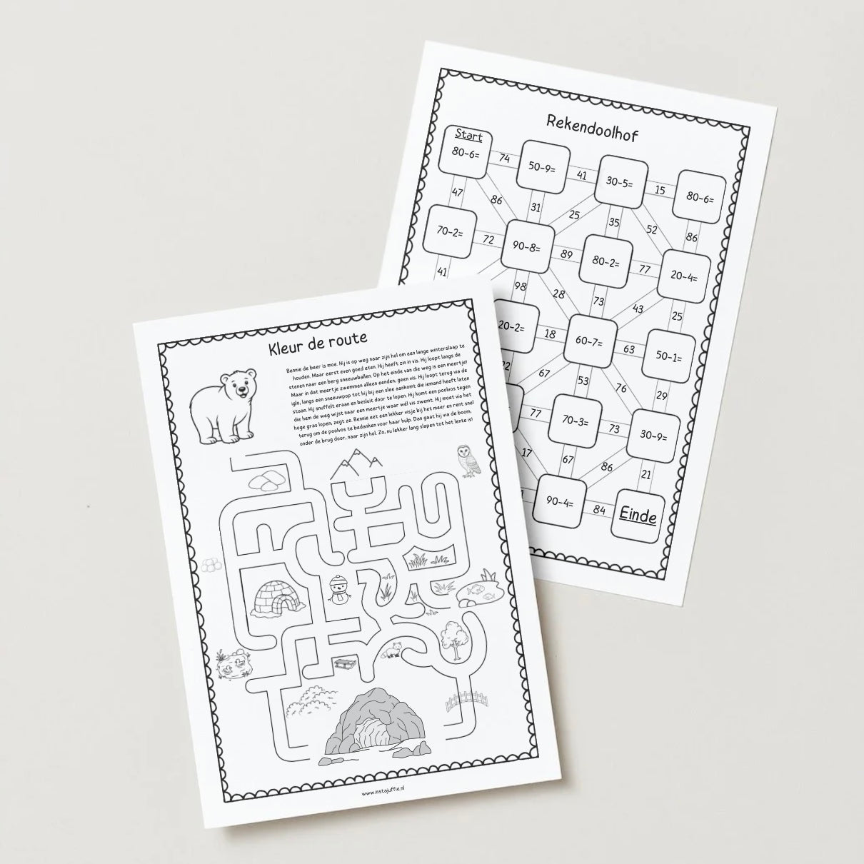 Winterboekje groep 4