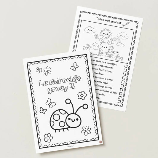 Lenteboekje groep 4