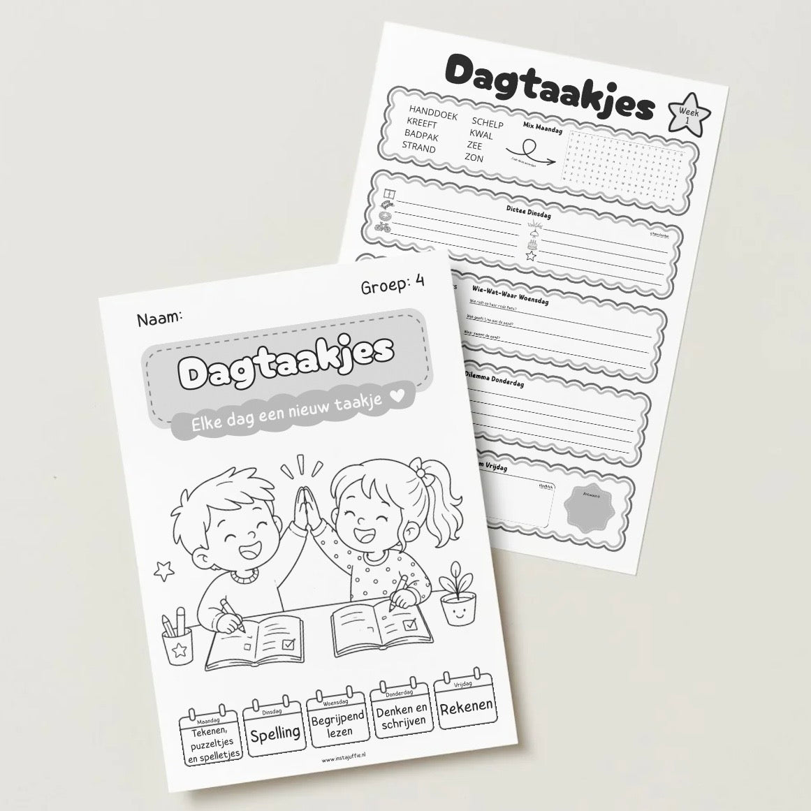 Dagtaakjes